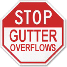 Stop Gutter Overflows